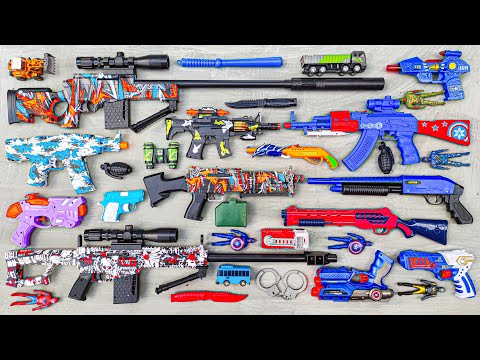 Shoot Plastic Nerfgun Like * Watergun, Soft Bullet, Sniper, Ak47, M16, Machine Gun, Nerf 287