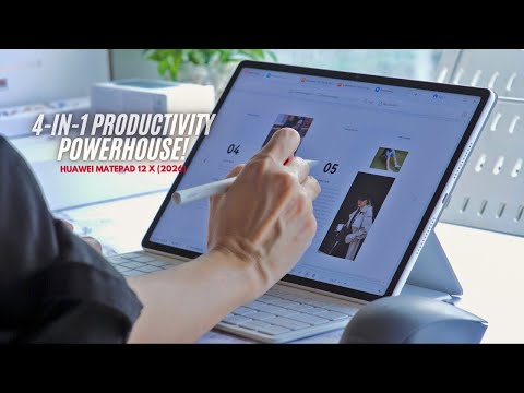 The tablet that does it all? HUAWEI MatePad 12 X (2026) is a 4-in-1 productivity powerhouse