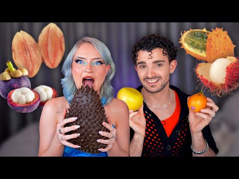 Germans try and rate CRAZY FRUITS from all over the world