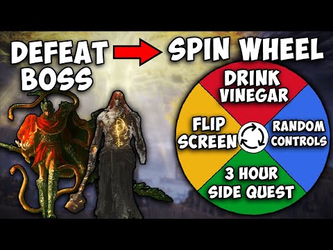 Elden Ring, but every boss I spin this wheel...