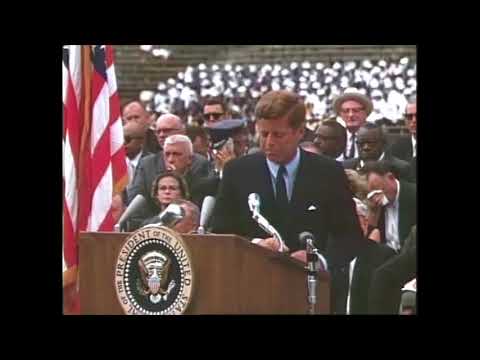 "Why go to the moon?" - John F. Kennedy at Rice University