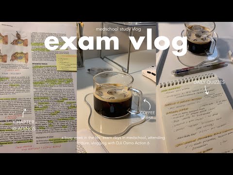 study vlog: finals week or my final week, vlogging with DJI Osmo Action 6
