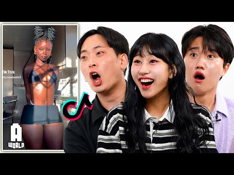 Koreans react to "Black Girls Are Magic" TikToks!
