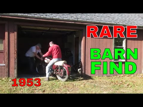 WILL IT  RUN? 1953 ARIEL Red Hunter 350 Motorcycle.