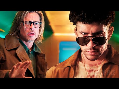 Bad Bunny wants revenge on Brad Pitt | Full Scene | Bullet Train | CLIP