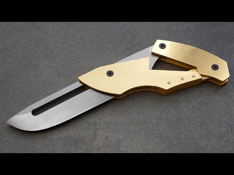 Knife Making - Weird Folding Knife