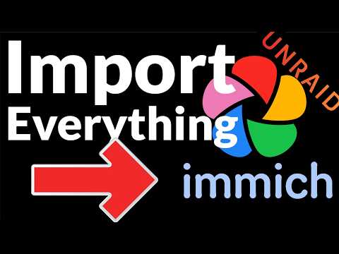 Import Every Photo You Own Into Immich on Unraid (It’s Magic!)