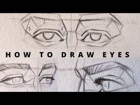 How to Draw Eyes from Different Angles