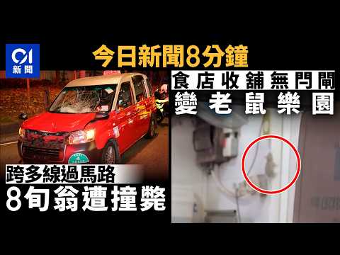 今日新聞｜觀塘道八旬翁橫越多條行車線 遭的士撞斃︳紅磡食店收舖無閂閘老鼠橫行 東主稱腰傷難落閘｜01新聞｜觀塘道｜的士｜老鼠｜情人節｜麗星郵輪｜2026年2月14日 #hongkongnews