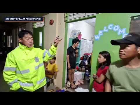 Police urge Baler residents to evacuate