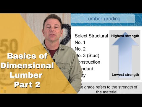 Dimensional Construction Lumber continued, Species and Lumber Stamps - Intro to Wood-Based Materials