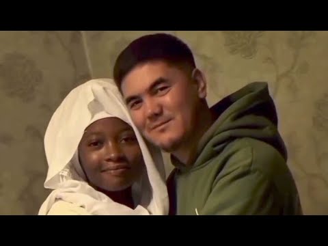 Африкалык кызга уйлонгон Кыргыз жигит