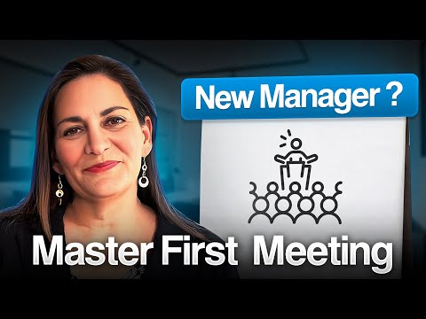 How to Master Your First Team Meeting As a New Manager