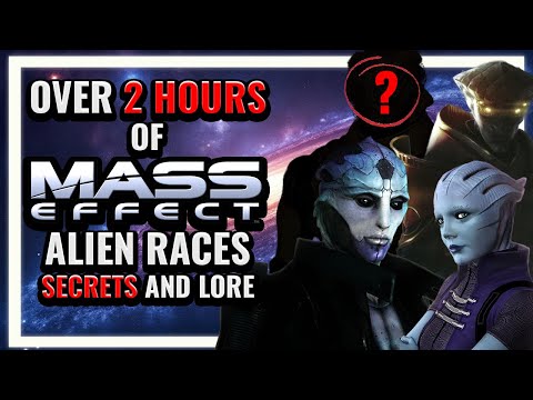 Over 2 Hours of Mass Effect Alien Race Lore and Secrets