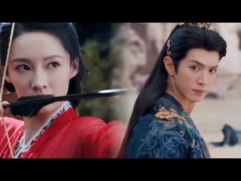 Prince in despair, red-clad female general breaks through alone!