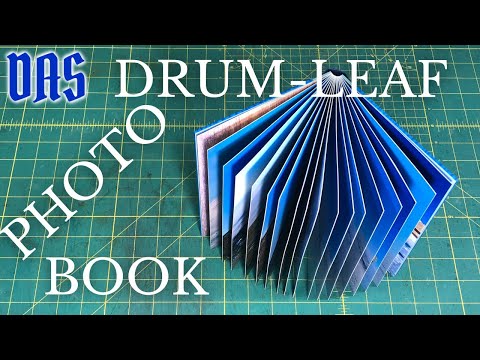 Drum Leaf Binding Photo Book // Adventures in Bookbinding