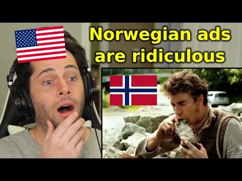 American Reacts to Hilarious Norwegian Commercials | #4
