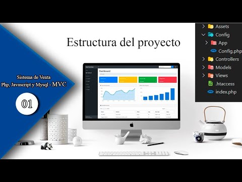 01.- Sistema de venta con PHP y MySQL, creación de la estructura del proyecto