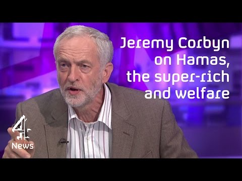 Jeremy Corbyn on Hamas, the Middle East and the super-rich
