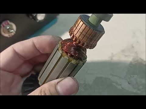 Искрят щетки. Наверное, межвитковое. Или нет?