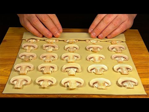 The easiest and most delicious puff pastry appetizer! The famous recipe that conquered the world!