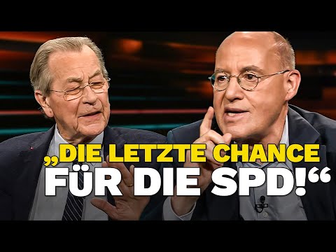 Gregor Gysi APPELLIERT An SPD-URGESTEIN Müntefering!
