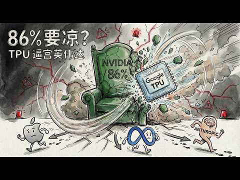 英偉達 86% 壟斷地位要涼？Google 秘密武器 TPU 憑什麼讓 Apple、Meta、Anthropic 全都叛變