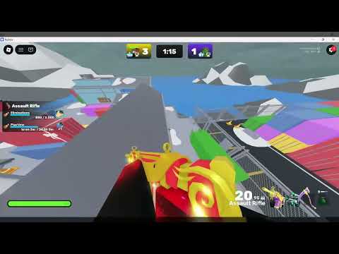 Trying to snipe a random player in roblox RIVALS