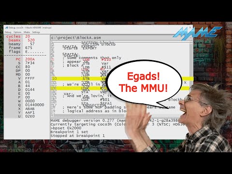 MAME debugging with source code, except the source code keeps CHANGING