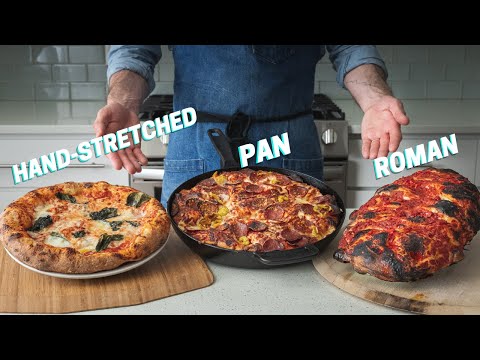 1 DOUGH 3 PIZZAS (The Most Versatile Pizza Dough)