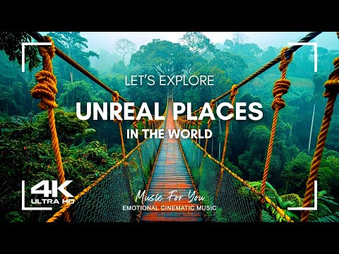 🌿 Exploring UNREAL PLACES on Earth in 4K HDR (60FPS, Dolby Vision) | Green Ambience Nature Film