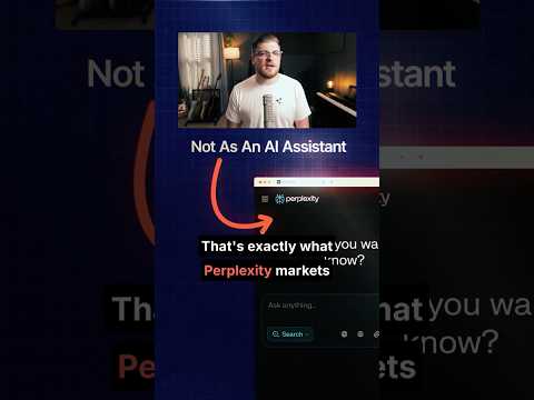 Perplexity is an ANSWER Engine. Not AI Assistant.