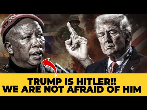 JULIUS MALEMA SLAMS DONALD TRUMP IN EXPLOSIVE SHOWDOWN
