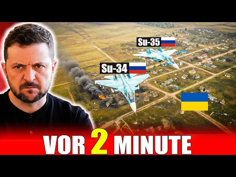 Russische Su-34 und Su-35 zerstören ukrainische Luftverteidigung – Sanktionen versagen an der Front