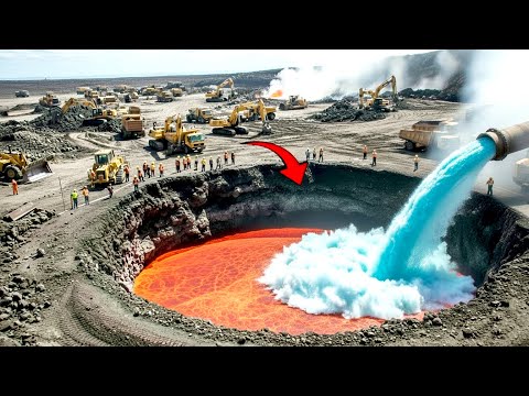 How Iceland Brought the Ocean to an Erupting Volcano —Then What Happened Next Was Unbelievable