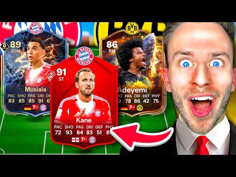 Ich habe das BESTE BAYERN & DORTMUND TEAM gebaut! 👀🔴🟡