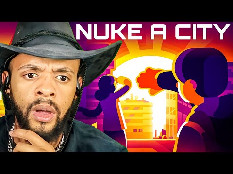 What if We Nuke a City? | Kurzgesagt Reaction - This Got DARK Real Quick 😰