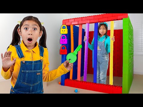 Maddie Saves Eva from Jail! Friendship Challenge Game 💥