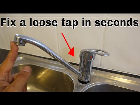 how to fix a loose tap