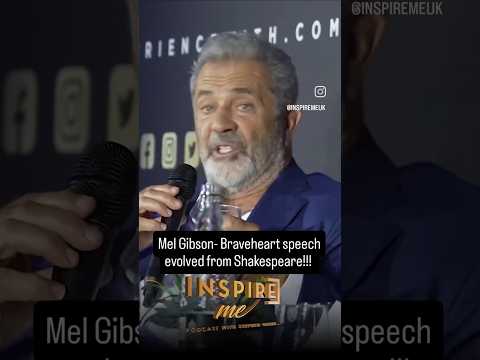 Mel Gibson- The Horse was the star in Braveheart 🤣🙌 #melgibson #braveheart