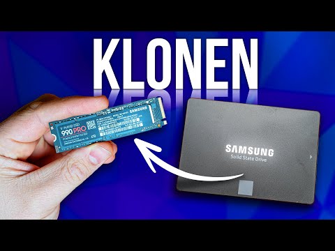 Festplatte KLONEN Windows 10 & Windows 11 mit SAMSUNG MAGICIAN (Samsung 990 Pro 4TB)
