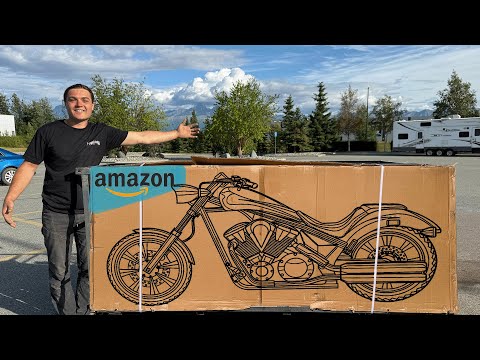 1600 Miles Across Alaska on MOST Expensive V Twin Motorcycle on Amazon