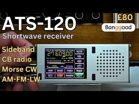 ATS -120 Pocket Shortwave Receiver.  China radios just get better.