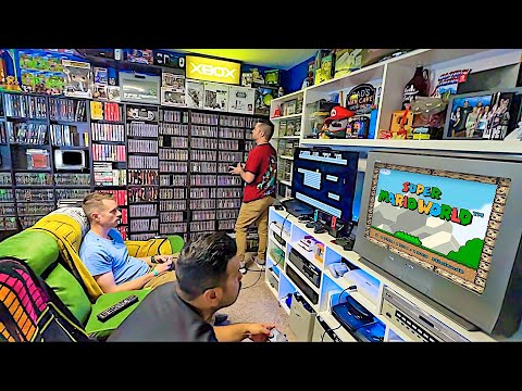 His ENTIRE Game Room was for SALE (Gameroom Tour)