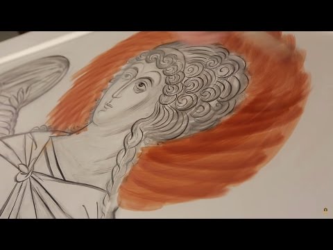 Сделано в Кузбассе: Изготовление иконы