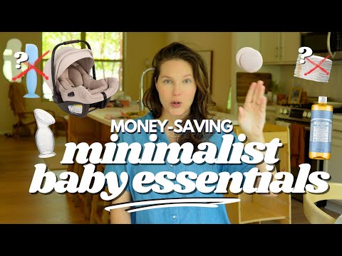 35 MINIMALIST BABY ESSENTIALS | What I'm ACTUALLY USING For Baby #2 | 2025 Baby Registry Must- Haves
