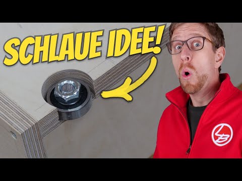 SCHLAUE Idee Für Ein Werkstattregal...
