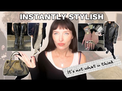 ‧₊˚✧ what makes you instantly stylish? ✧˚₊‧ do everything wrong - but right 🤠