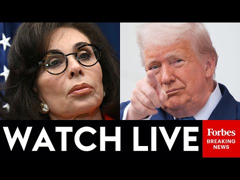 WATCH LIVE: Trump Holds Swearing-In Ceremony For Jeanine Pirro, Interim U.S. Attorney For DC