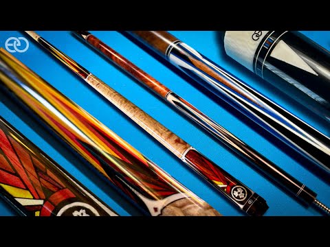 Ice & Fire: Crafting Two Pool Cues From Scratch (No Talking, Just Woodworking)